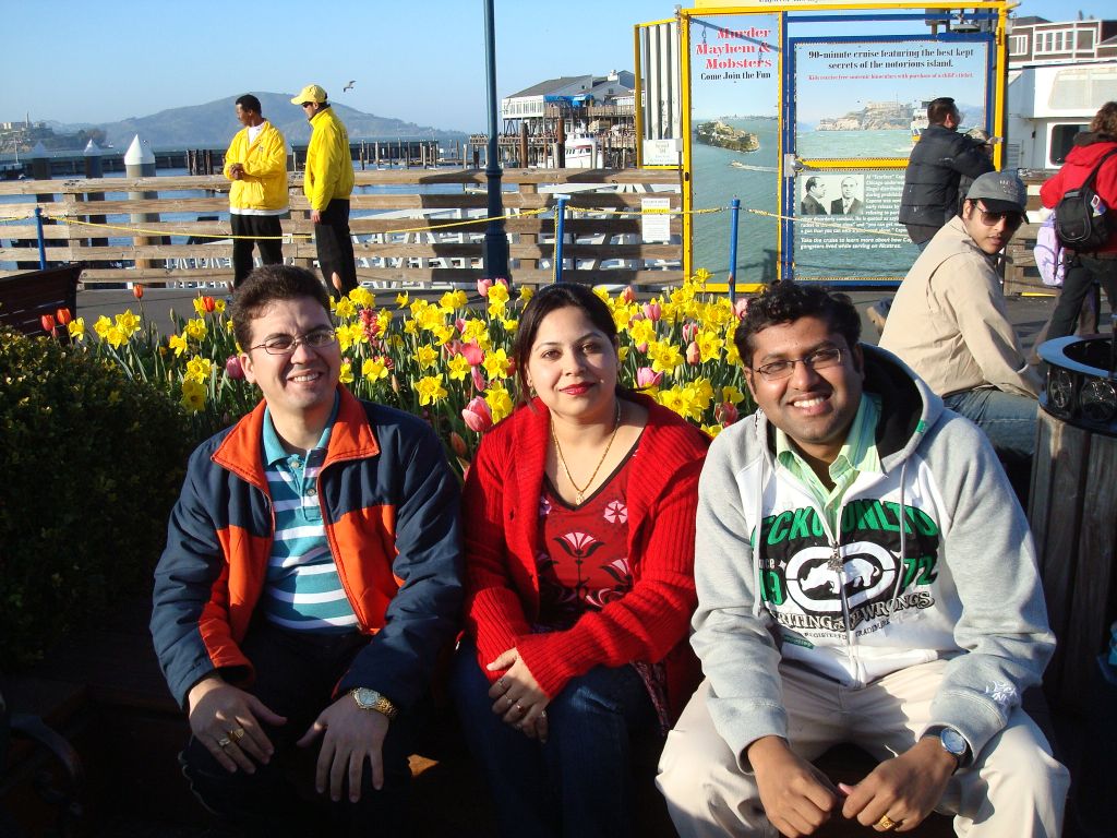 With our Friend Kunal Sharma @ San Francisco, California